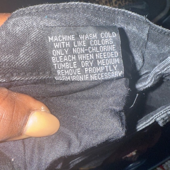 WXYZ Nomad II Slim Fit Boys Jeans | Size 28x30 | Black Washed Denim - Picture 7 of 9